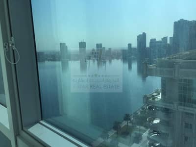 2 Bedroom Apartment for Sale in Al Khan, Sharjah - Two bedrooms with attractive view on the lake
