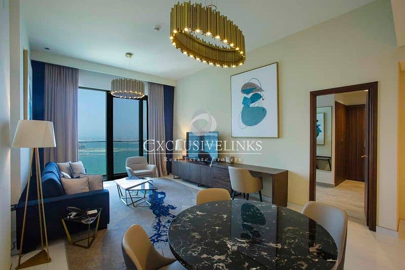 2 Sea View  | Luxury Furnished | High Floor