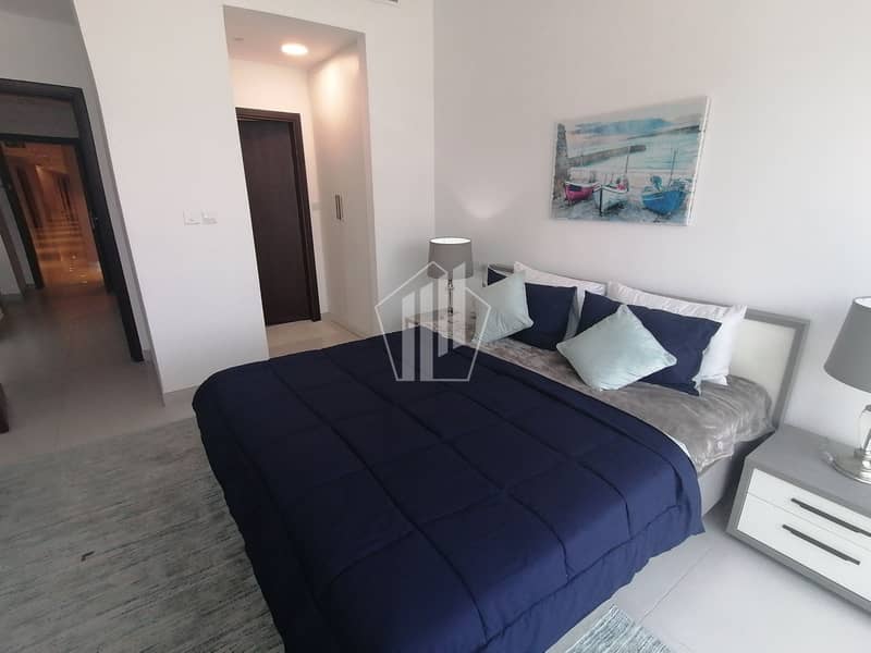 No Commission | Ready to Move-In | Large 1BR Facing Canal and Burj Khalifa