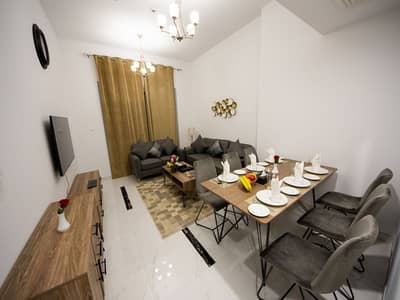 2 Bedroom Apartment for Rent in Jumeirah Village Circle (JVC), Dubai - Living Room