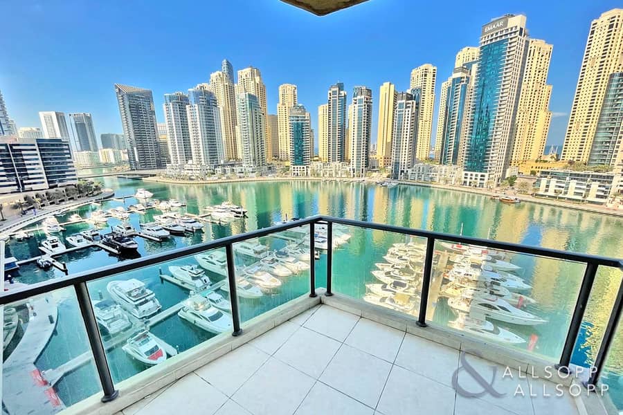 Full Marina Views | 2 Bedroom Plus Study