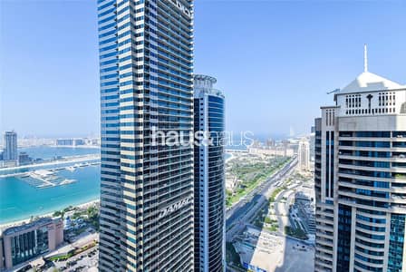 2 Bedroom Flat for Rent in Dubai Marina, Dubai - Vacant December 20th | Sea Views | High Floor