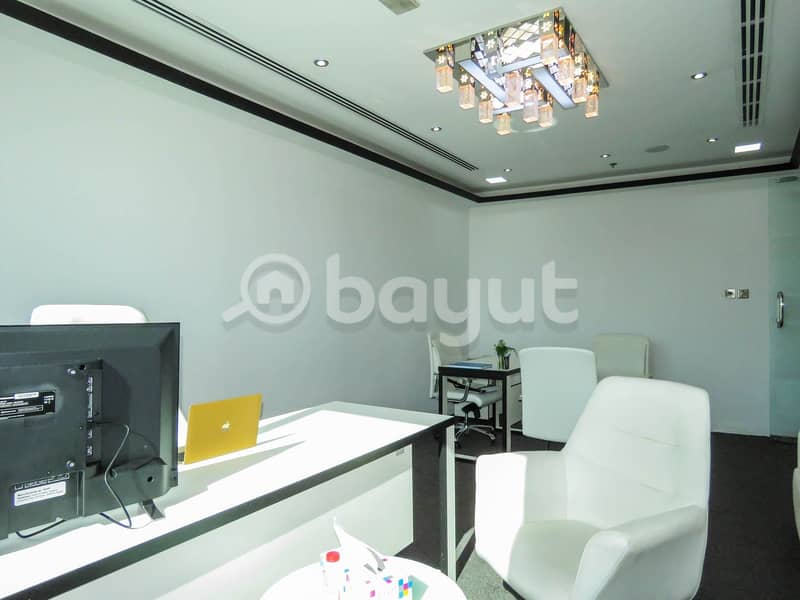 11 Ramadan Offer : Pay Monthly For 3000 Sqft Beautiful Office In Jumeirah