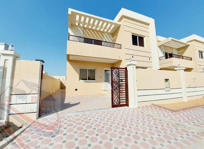 For sale villa in Ajman in Al Aleya opposite Al Raqaib on Sheikh Mohammed bin Zayed Street directly freehold for all nationalities with easy bank fin