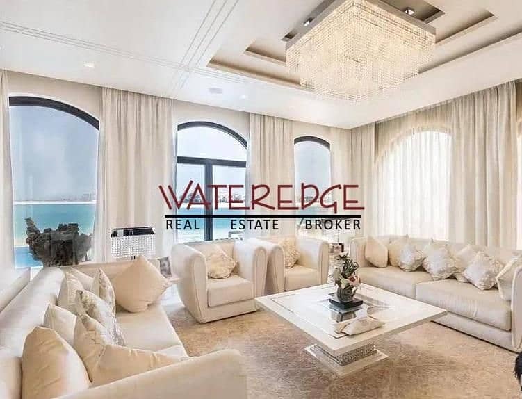 Fully Furnished 5BR + Maid villa for Rent Palm Jumeirah