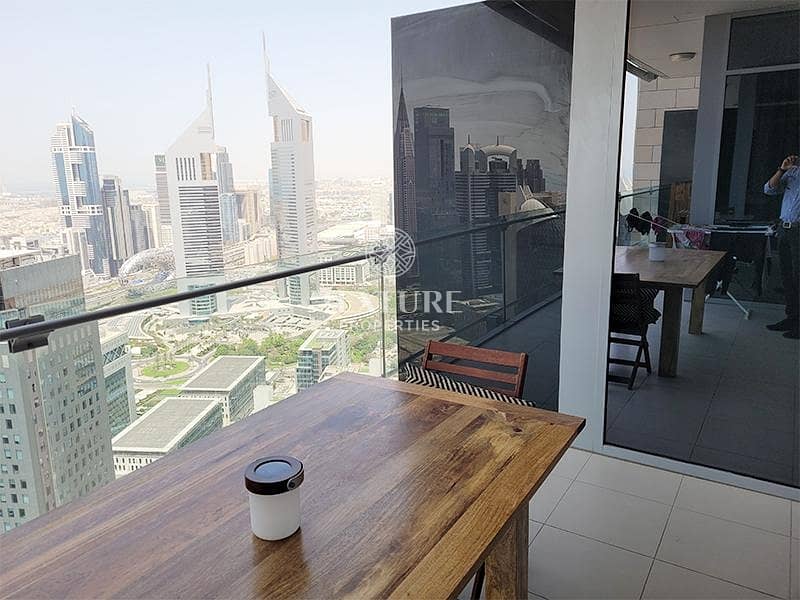 شقة في برج ضمان،مركز دبي المالي العالمي 1 غرفة 1600000 درهم - 5563823