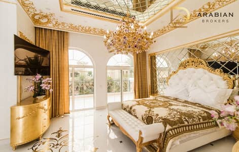 6 Bedroom Villa for Sale in Palm Jumeirah, Dubai - Royal Luxurious Mansion | 6BR Private Beach