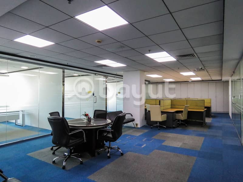 7 Stunning Location in Jumeirah Classic Offices with different Sizes