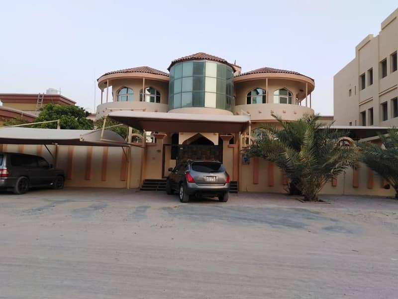 FULLY FURNISHED VILLA FOR RENT 6 BEDROOMS WITH HALL MAJLIS IN AL RAWDA 1 AJMAN RENT 75,000/- AED YEARLY