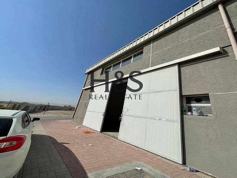 Brand new warehouse for rent in Al Jurf Industrial Area