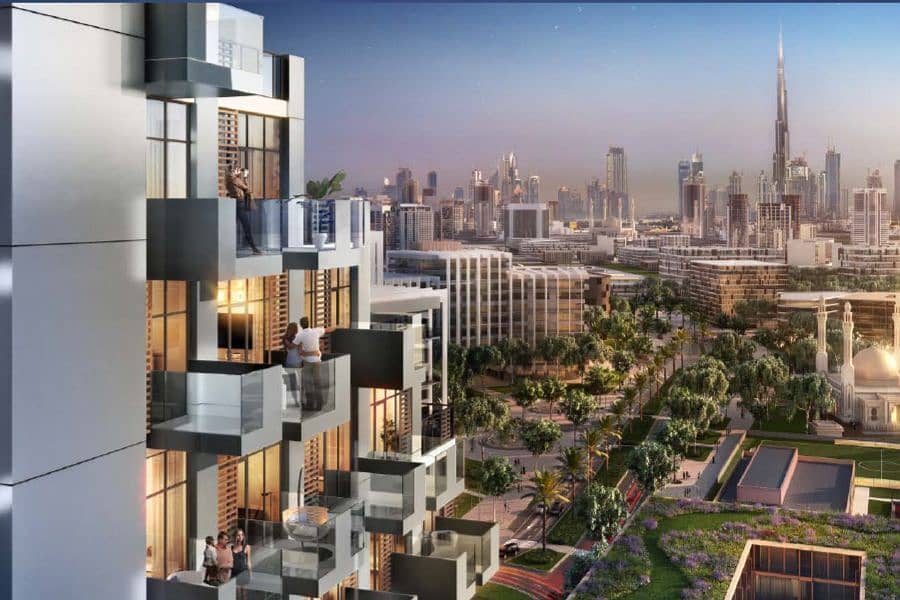 位于阿尔贾达法住宅区，迪拜健康城2区，法哈德-阿齐兹公寓 1 卧室的公寓 1100000 AED - 5565497