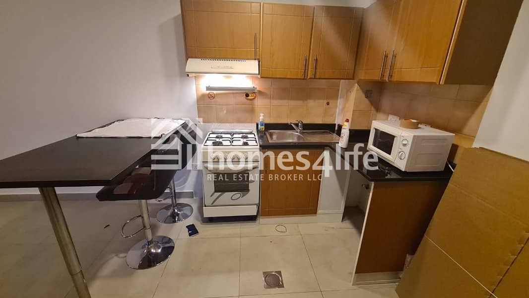 6 12 cheques |Fully furnished |High floor