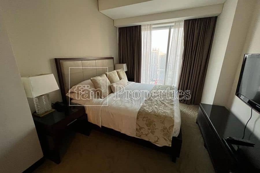 شقة في العنوان دبي مارينا (فندق المول) دبي مارينا 1 غرف 1420000 درهم - 5453424
