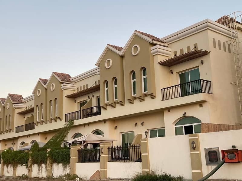 Unfurnished 3 BR  l With Balcony |  Townhouse   | Sahara Meadows 1 |  Dubai Industrial City Near al Maktoum Airport . . .