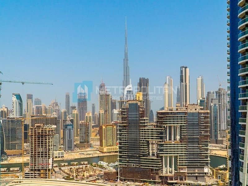 Burj Khalifa View | Fully Furnished | Vacant now