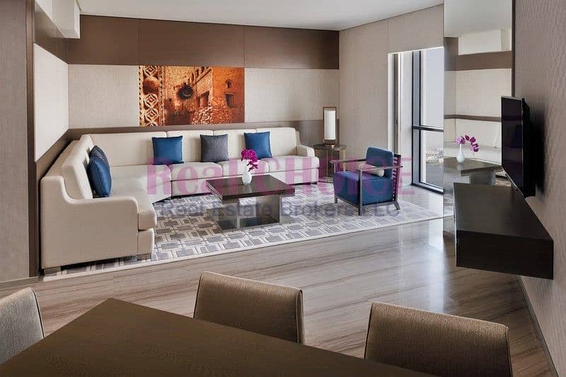 位于迪拜湾，迪拜健康城，凯悦溪畔高地公寓式酒店 3 卧室的公寓 280000 AED - 4357550