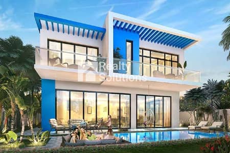 3 Bedroom Townhouse for Sale in Damac Lagoons, Dubai - Crystal Lagoon | 5050 Payment Plan |Hessa  Street