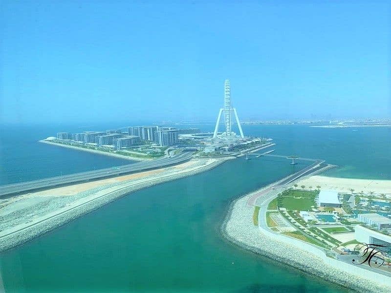 View of Ain Dubai and Sea | Appliances Included