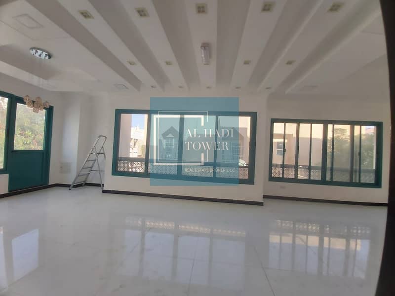 LUXURY COMMERCIAL VILLA FOR RENT IN ABU DHABI PRIVATE ENTRANCE