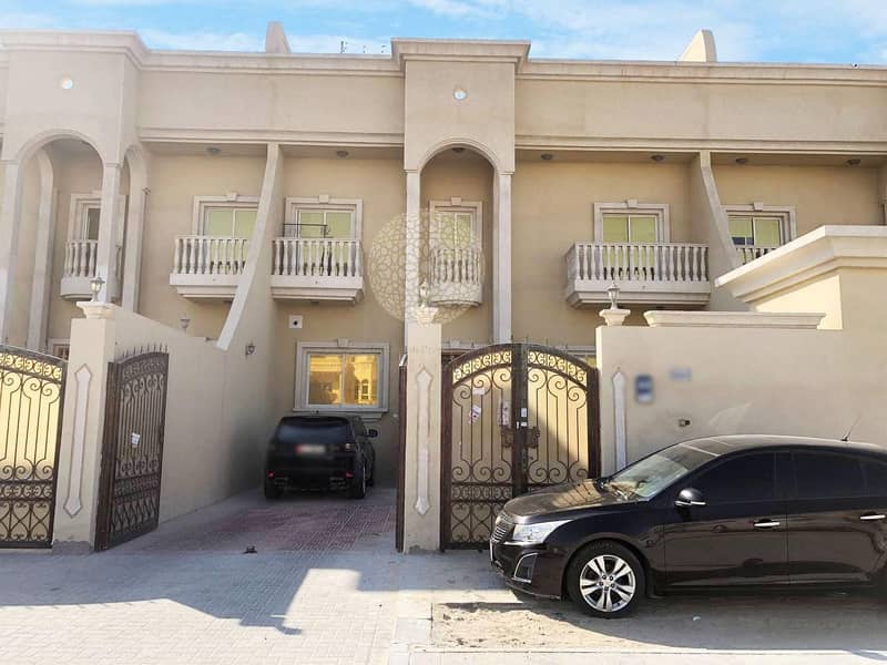 7 SPACIOUS MASTER BEDROOM SEMI INDEPENDENT VILLA WITH KITCHEN OUTSIDE FOR RENT IN KHALIFA CITY A