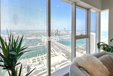 فلیٹ 2 غرفة نوم للبيع في دبي مارينا، دبي - Fendi design | High Floor | Sea View | 2 Bedroom