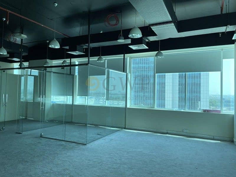 10 Fitted Office with 2- partitions in Business Bay.