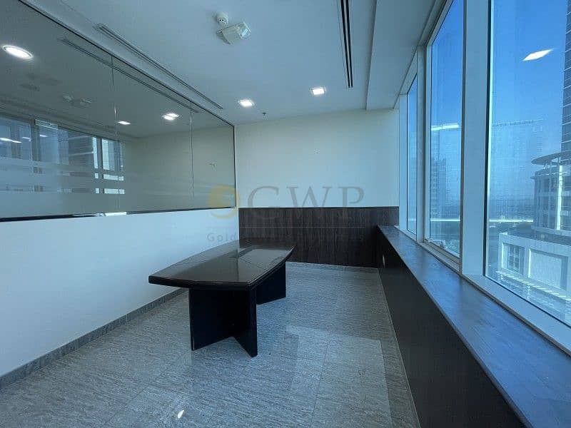 13 Fitted/Furnished office 5-Partitions in Business Bay