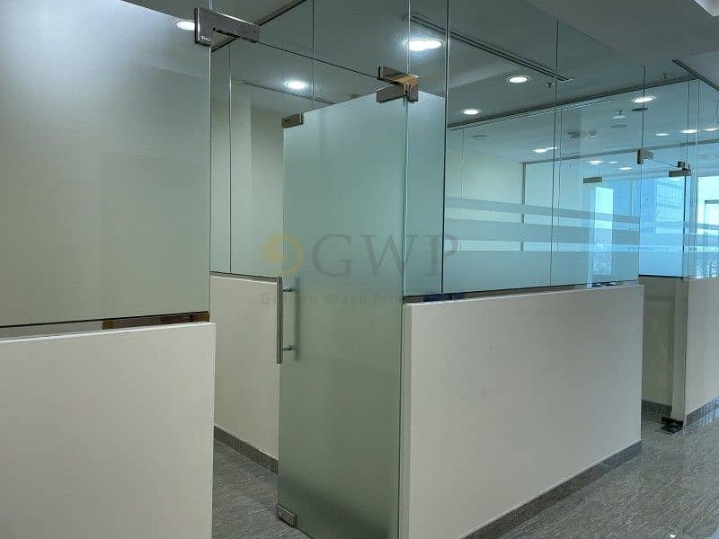 15 Fitted/Furnished office 5-Partitions in Business Bay
