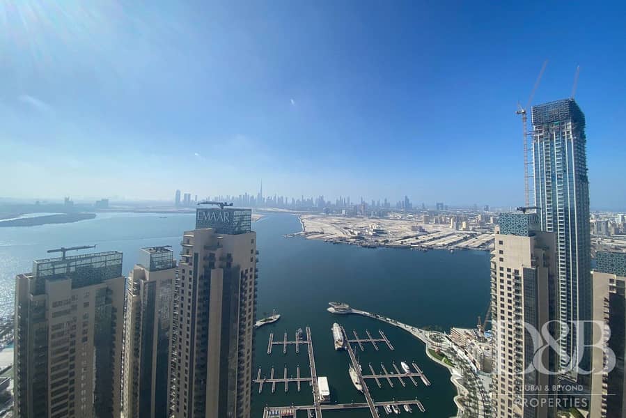 位于迪拜溪港，海港景观公寓大楼，海港景观1号大楼 3 卧室的公寓 2900000 AED - 5569074