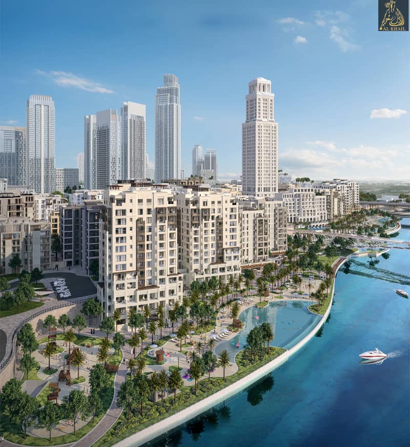 مبنى كامل مذهل في ميناء خور دبي الموقع المثالي