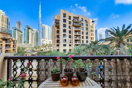 2 Bedroom Apartment for Sale in Old Town, Dubai - Burj Khalifa view 2 Bedroom Apartment Old Town