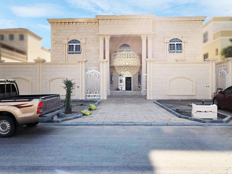 BRAND NEW STYLISH 10 MASTER BEDROOM VILLA WITH 2 MAJLIS FOR RENT IN SHAKHBOUT CITY