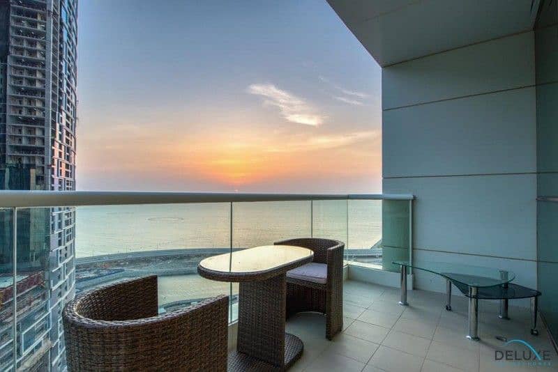 Sea View | Fully Furnished | Maid Room