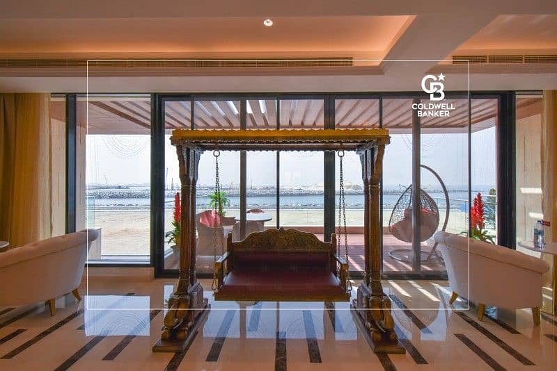 2 Exclusive 7BR Mansion|Pearl Jumeirah with Sea View