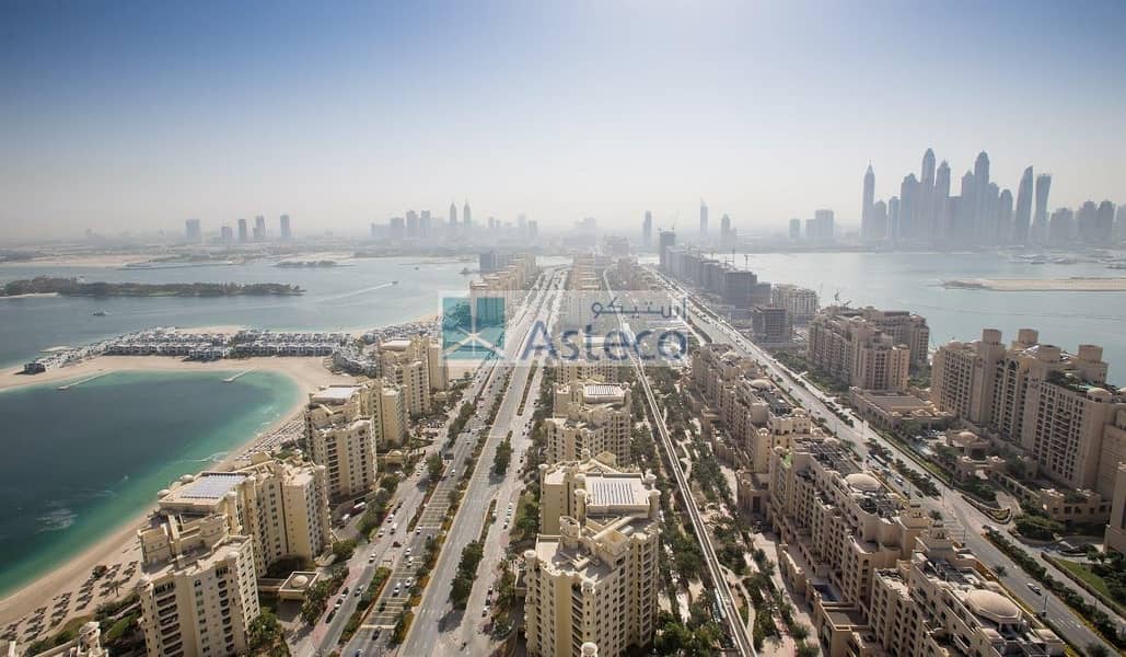 3 High Floor / Panoramic Views / Direct Access to Nakheel Mall