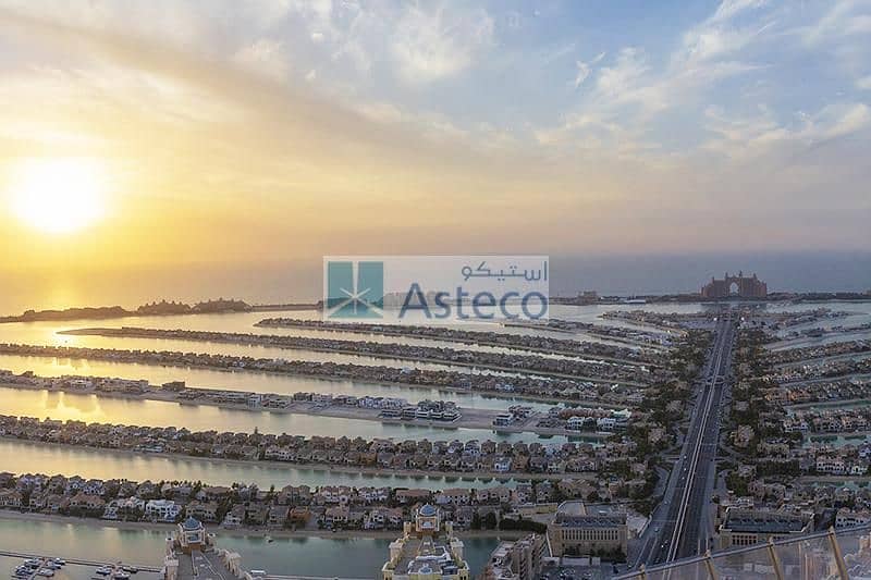 7 High Floor / Panoramic Views / Direct Access to Nakheel Mall