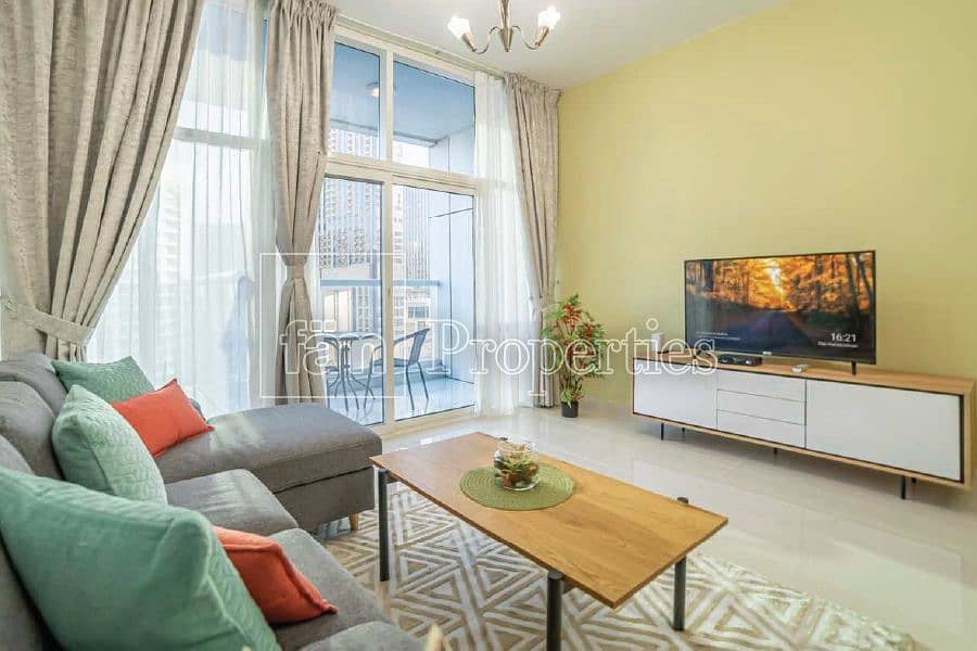 شقة في برج كونتيننتال دبي مارينا 2 غرف 1800000 درهم - 5572136