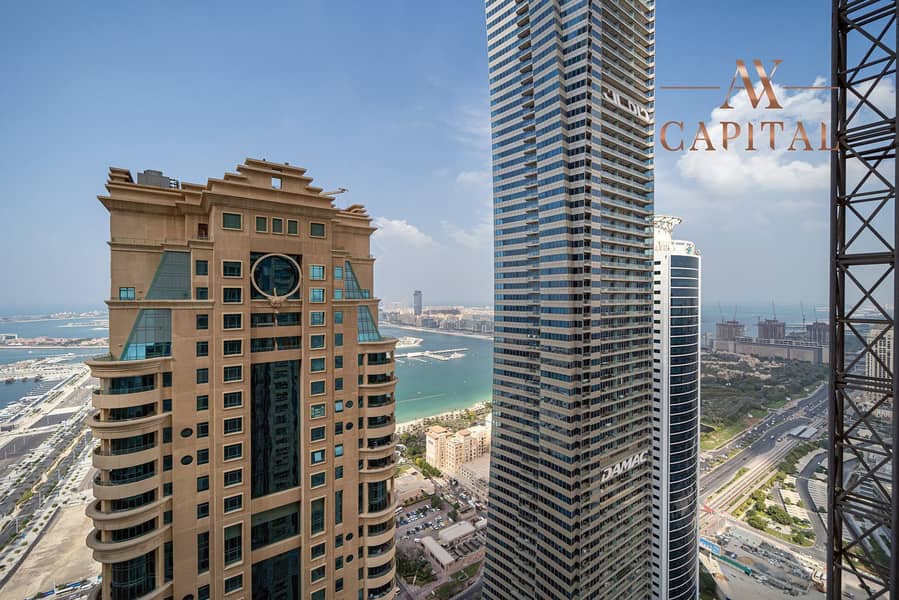 شقة في برج سلافة،دبي مارينا 2 غرف 90000 درهم - 5572406