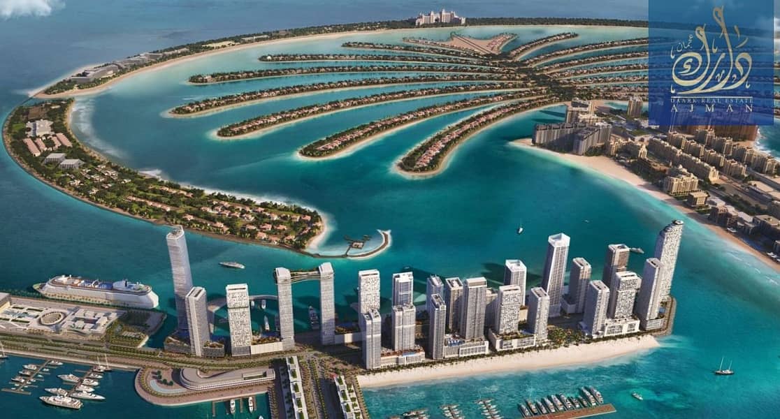 位于迪拜港，艾玛尔海滨社区，海滩岛公寓 1 卧室的公寓 1918000 AED - 5572292