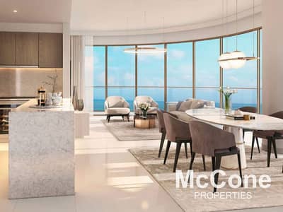 شقة 2 غرفة نوم للبيع في دبي هاربور‬، دبي - Genuine Resale | Palm and Sea Views | Furnished