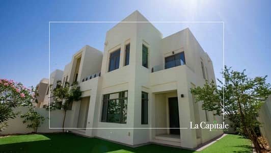 3 Bedroom Townhouse for Sale in Reem, Dubai - Single Row | End Unit Type J | Huge Plot