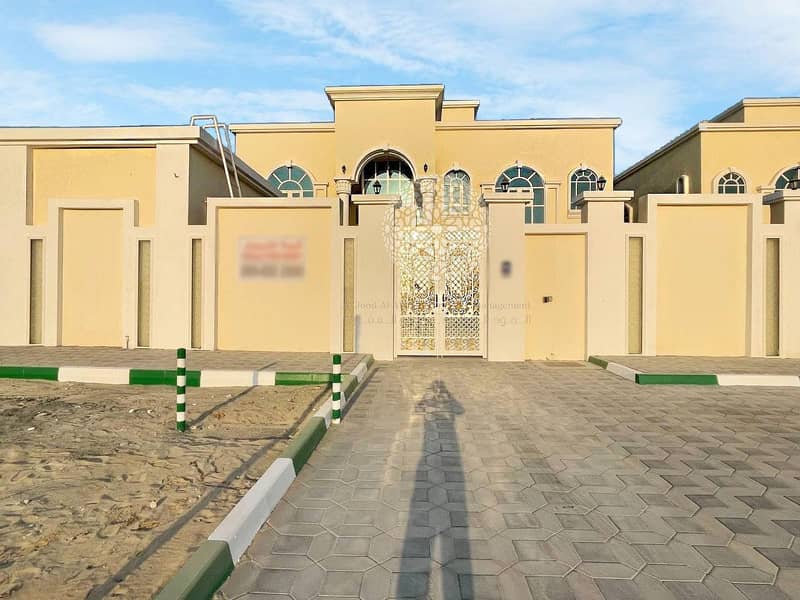 MARBLE FINISHING 8 BEDROOM STAND ALONE VILLA WITH DRIVER ROOM FOR RENT IN MOHAMMED BIN ZAYED CITY