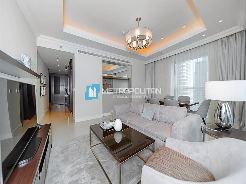 位于迪拜市中心，谦恭公寓喷泉景观综合体，谦恭喷泉景观1号大厦 2 卧室的公寓 4100000 AED - 5256868