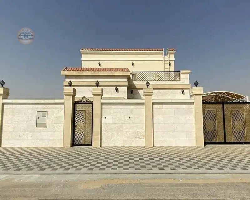 For sale villa at an exclusive price close to the mosque, personal finishing on Garou Street, without down payment.