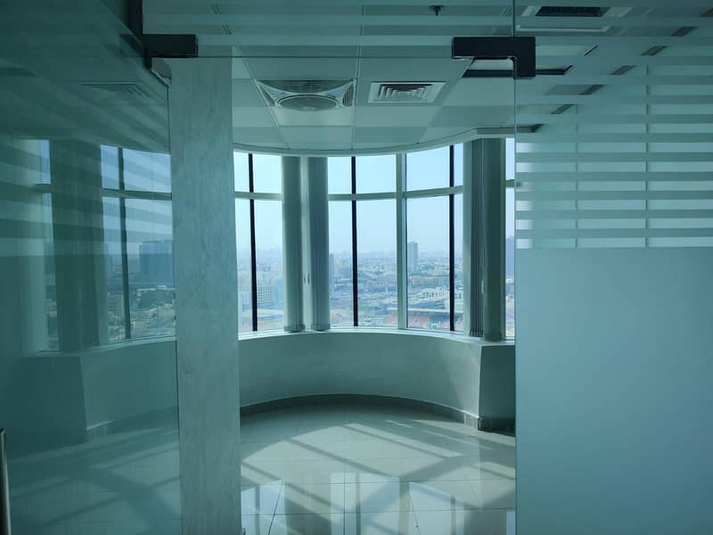 Hurry!! Great Office for Rent Ajman Horizon Tower so Big Size 1297 sqft open view