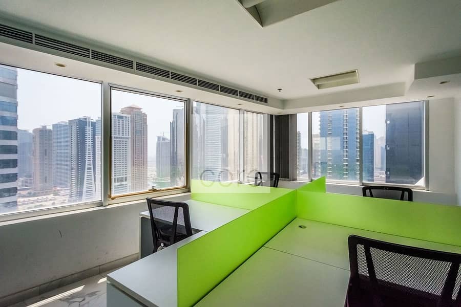 2 Fitted and Furnished with partitions office | DMCC