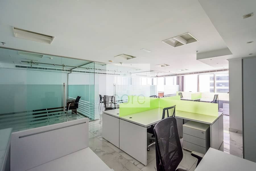 7 Fitted and Furnished with partitions office | DMCC