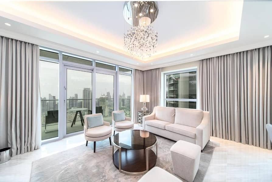 Luxurious 3 BR + maids with Burj Khalifa view in Downtown