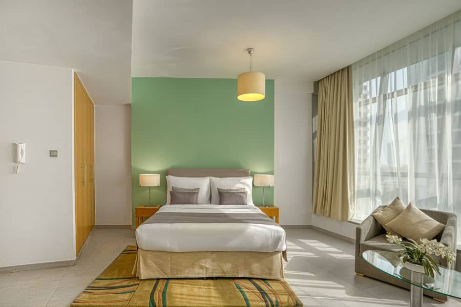 Summer Deal! Weekly Stay, Serviced Studio Hotel Apartment in Al Barsha