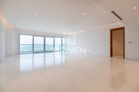 4 Bedroom Apartment for Sale in Jumeirah Beach Residence (JBR), Dubai - High Floor | Panoramic Sea and Palm View